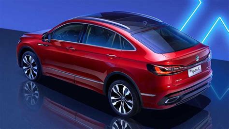 VW Tiguan X Unveiled As Coupe-SUV But It's Only For China