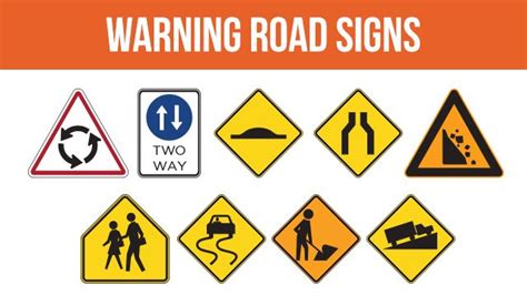 These road signs keep you safe on the road