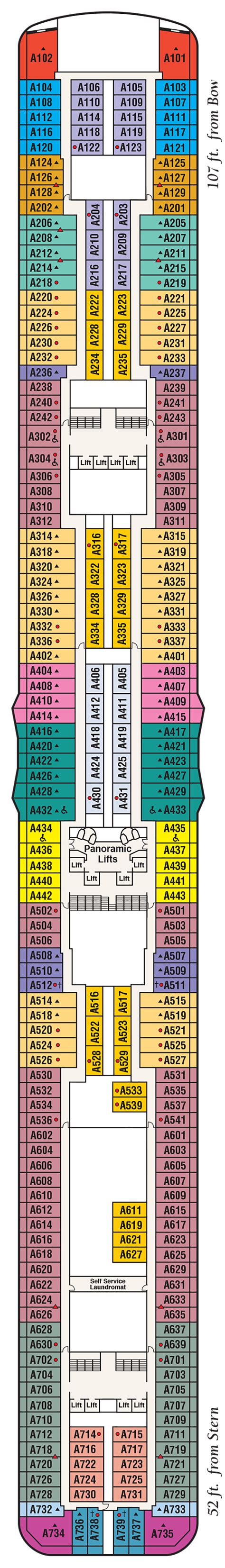 Discovery Princess – Deck Plans - Planet Cruise