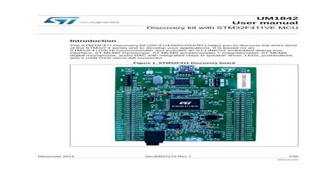 (PDF) Figure 1. STM32F411 Discovery board - STMicroelectronics...Figure 3 and Figure 4 help you ...