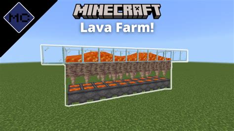 Simple Dripstone Lava Farm Tutorial | Minecraft Bedrock Farms - YouTube