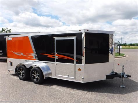 Motorcycle Trailer - 2017 Haulmark Low Hauler 7x14 Enclosed Motorcycle ...