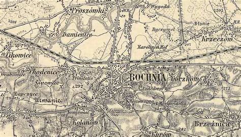 Mapa Bochnia | Mapa