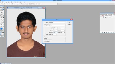 How To Make Passport Size Photo In Photoshop Cs | My XXX Hot Girl