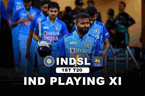 IND vs SL T20 Playing XI: Indian probable playing XI against Sri Lanka ...