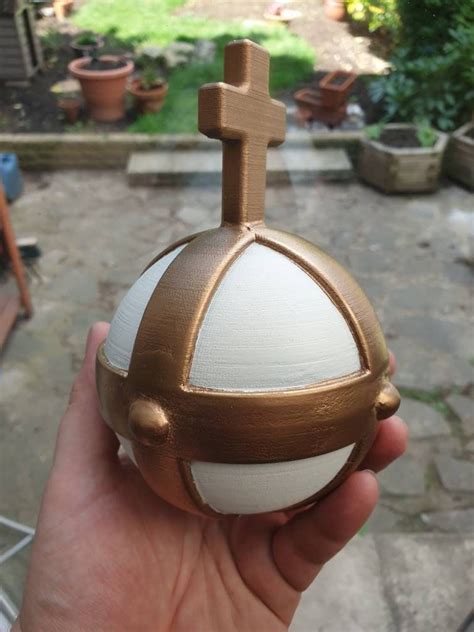 Worms Holy Hand Grenade, Full Scale Replica with Stand #3dPrintedModel ...