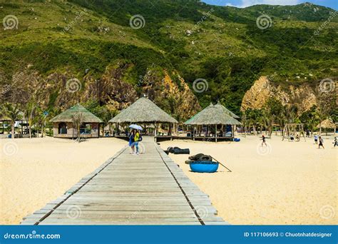 QUY NHON, BINH DINH, VIETNAM, May 3th, 2018: Ky Co Island Ky Co Beach ...