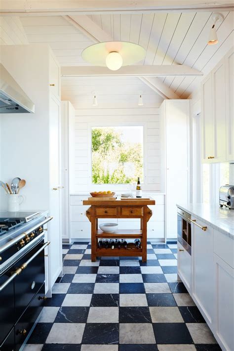 Checkerboard Kitchen Floor Ideas and Inspiration | Hunker