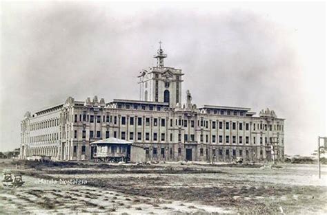 Main Building (then, the UST Building), circa 1928 Photo credit: Manila ...