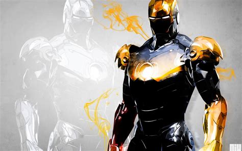 Iron Man Marvel Comics 1680 x 1050 widescreen Wallpaper