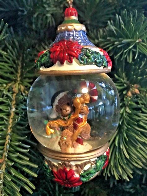 Costco KIRKLAND Signature Water Snow Globe Ornament Christmas Tree ...