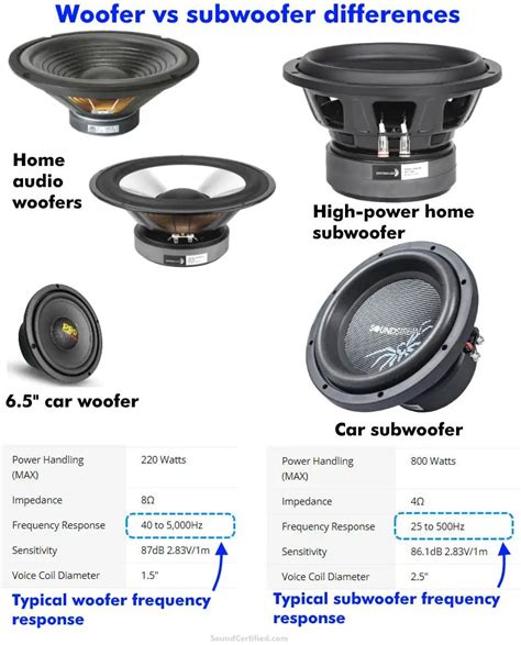 Woofer Vs Subwoofer Differences, Pros & Cons, And More