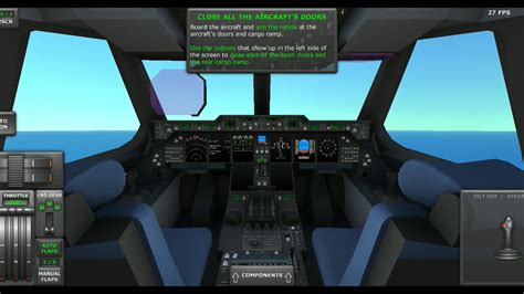 Turboprop flight simulator - YouTube