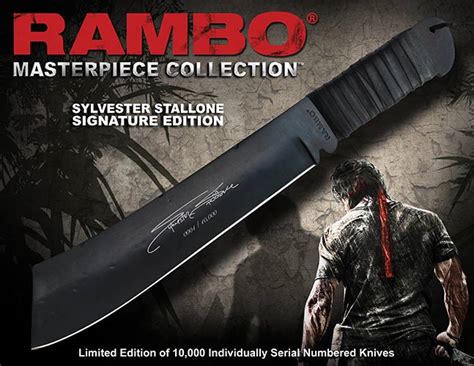 Knife Rambo IV John Rambo Signature Edition Hollywood Collectibles