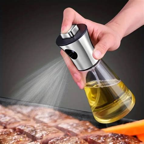 2023 New Kitchen Gadgets Roasting Cooking Olive Oil Dispenser Sprayer Oil And Vinegar Glass ...