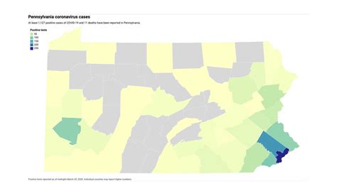 Coronavirus cases in Pennsylvania surpass 1K: More deaths reported, including Lehigh Valley’s ...