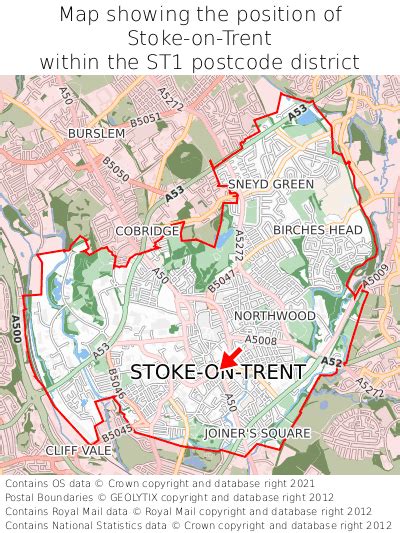 Where is Stoke-on-Trent? Stoke-on-Trent on a map