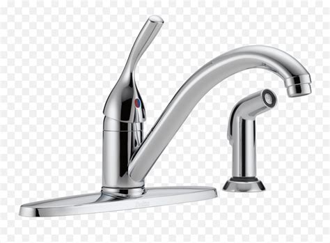 Single Handle Kitchen Faucet With Spray Recertified - Delta Classic ...