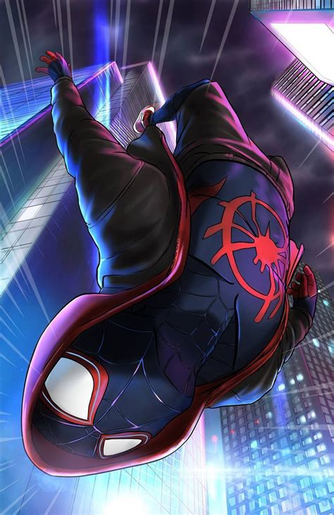 Pin by 𝐺𝑜𝑘𝑢 on Random | Spiderman artwork, Marvel superhero posters, Black spiderman