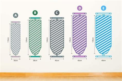 Guide to Ironing Board Sizes in the UK