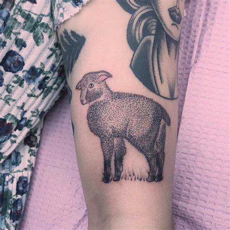 Lamb tattoo by Jen Wong - Tattoogrid.net