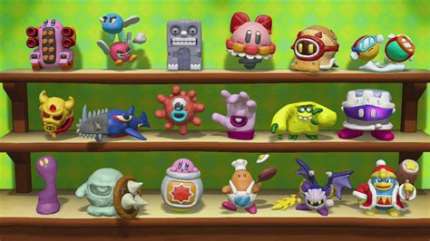 Kirby and the Rainbow Curse - All Figurines (Complete Collection) - YouTube