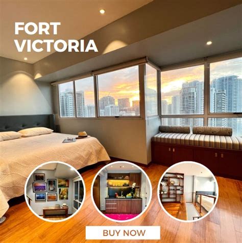 Fort Victoria BGC for sale with Airbnb opportunity Taguig City, Property, For Sale, Apartments ...