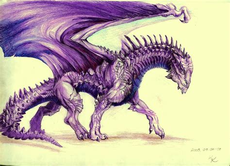 Amethyst Dragon - Reference by BrassDragon on DeviantArt