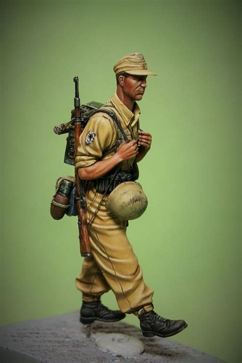 German Soldiers Ww2, Toy Soldiers, Afrika Corps, North African Campaign, Military Action Figures ...