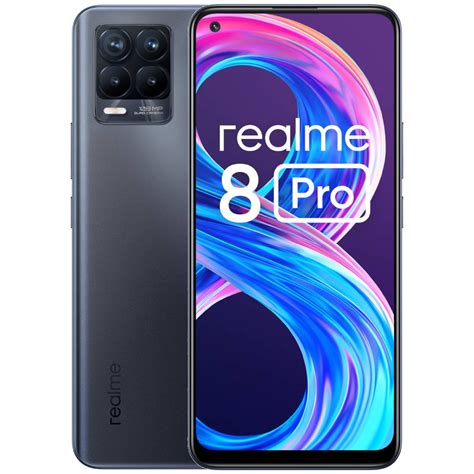 Realme 8 Pro Online (8 GB RAM, 128 GB ROM, Infinite Black) at Best Price | Vijay Sales