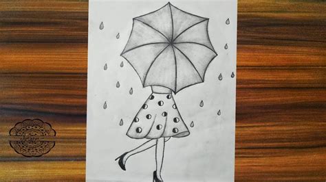 How To Draw A Girl In The Rain