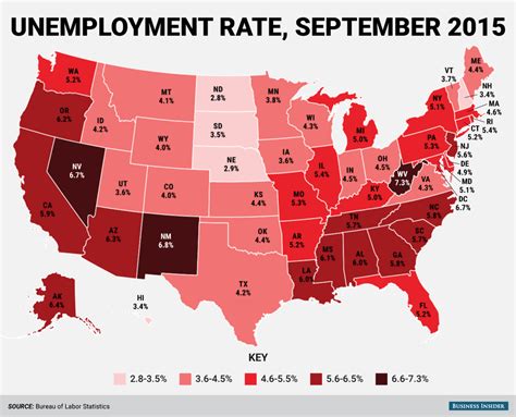 Here's the unemployment rate in every state