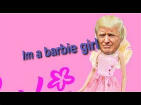 Donald just wants to be a Barbie girl...(Cursed Photoshop Ep3) - YouTube