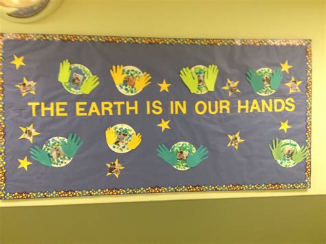 Earth Day Bulletin Board - | Bulletin boards, Earth, Door decorations