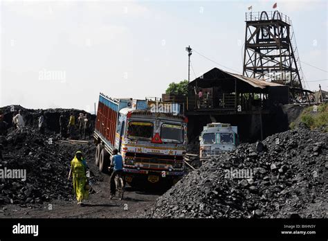 India Jharkhand Dhanbad , underground coal mining of Bharat coking ...