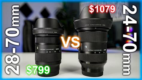 Sigma 24-70mm F2.8 ART VS 28-70mm F2.8 Contemporary Comparison - YouTube