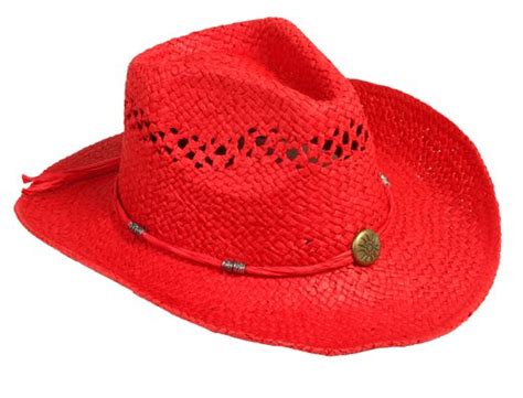 Red Cowboy Hats - Tag Hats