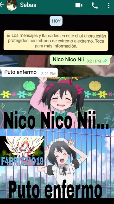 Nico Nico Nii - Meme subido por F4BRIZZIO005 :) Memedroid