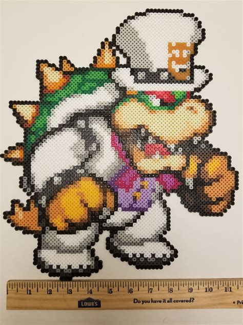 Super Mario Odyssey Bowser Perler by jrfromdallas on DeviantArt