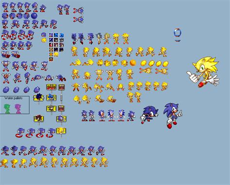 Sonic 1 [GBA] Remake Sonic Sprites by UltraEpicLeader100 on DeviantArt