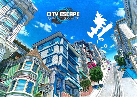 'City Escape' Poster, picture, metal print, paint by Sonic the Hedgehog | Displate