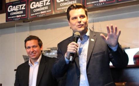 Billboards highlighting Ron DeSantis' close ties to Matt Gaetz coming ...