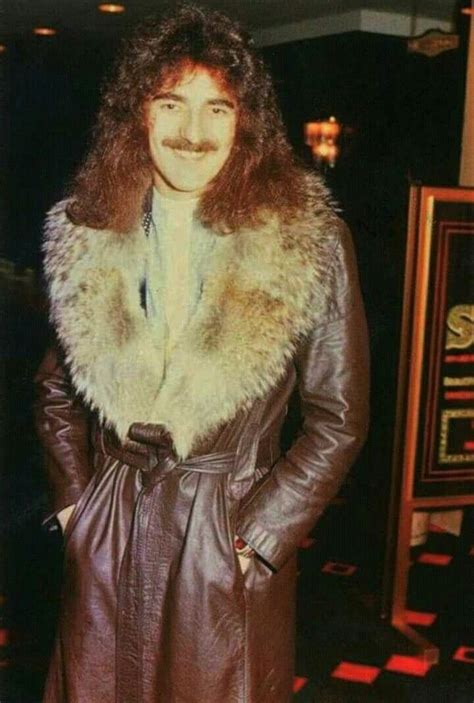 GEEZER BUTLER..... | Black sabbath, Leather coat with fur, Geezer butler