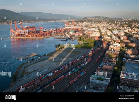 Port of Vancouver, British Columbia, Canada Stock Photo - Alamy