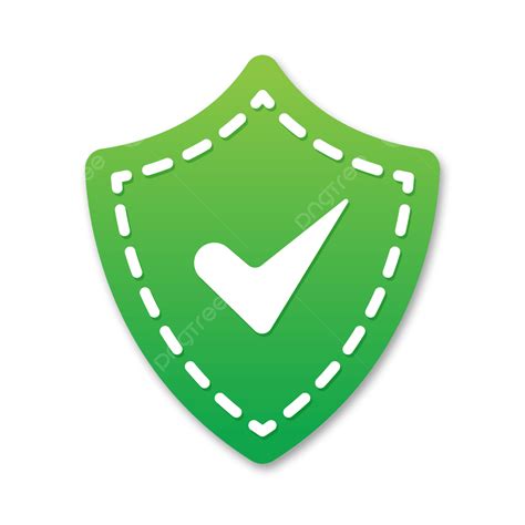 Green Shield Check Mark Safe Protect Icon Logo, Protect Icon, Shield, Safe PNG and Vector with ...