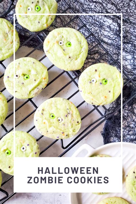 Foodieaholic | Zombie Cookies: A Spooky Halloween Treat