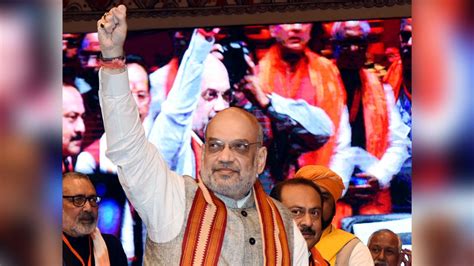 'PM Modi-Led BJP People's Choice': Amit Shah Hails Saffron Sweep Of 3 ...