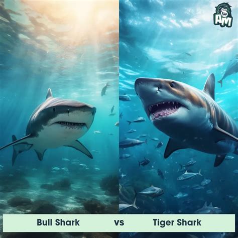 Bull Shark vs Tiger Shark: See Who Wins | Animal Matchup