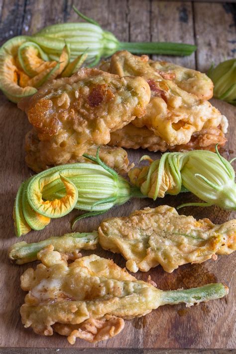 Italian Stuffed Zucchini Flowers - Mozzarella & Prosciutto the best recipe