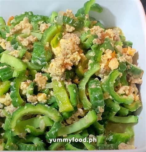 Ginisang Ampalaya with Giniling Recipe » Yummy Food Ph